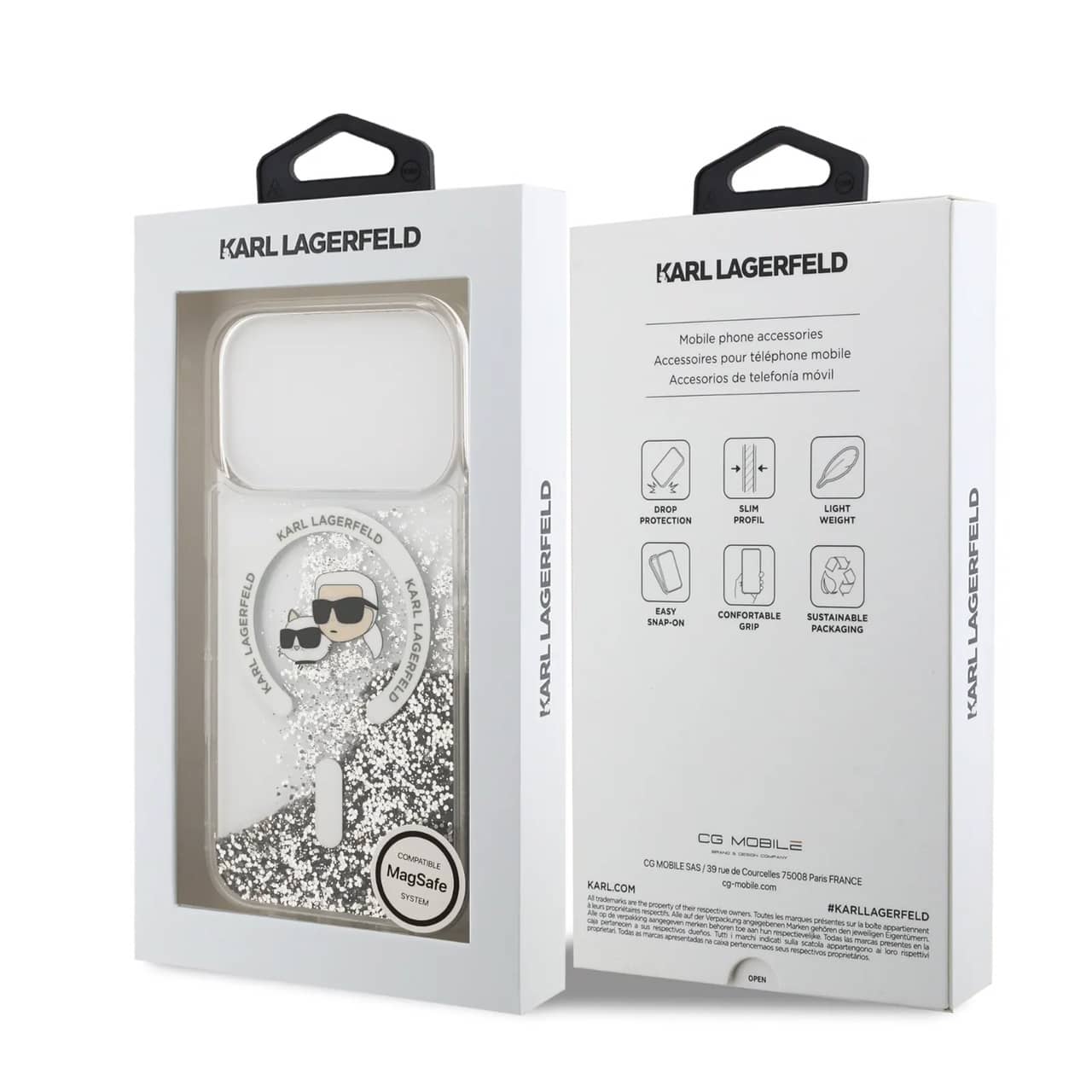 قاب کارل لاگرفلد Karl Lagerfeld شماره 7 Iphone سری 17